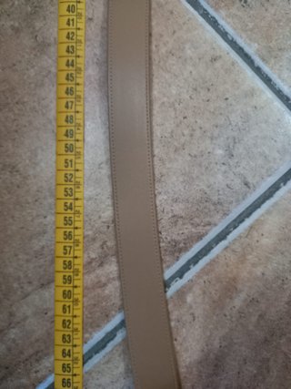 Cinturón beige