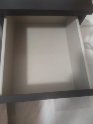 Mesitas de noche IKEA Malm negras