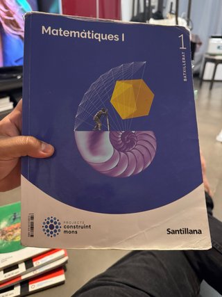 Matemàtiques I 1 Batxillerat : Projecte constru...