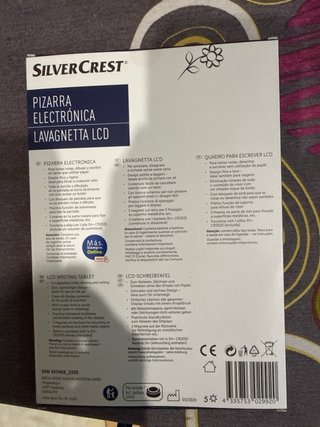 Pizarra Electrónica LCD Silvercrest