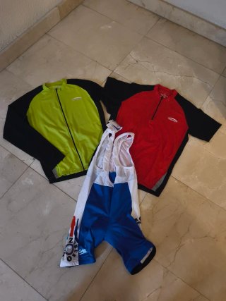 Conjunto Ciclismo Maillot y Culotte