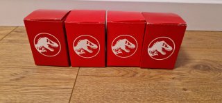 Lote 4 figuras dinosaurios Jurassic World