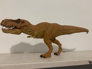 Juguete Dinosaurio T-Rex Marrón