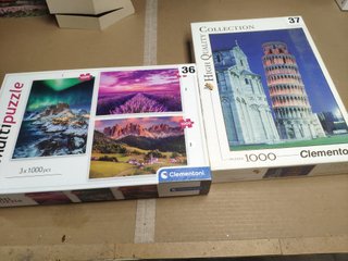 Pack 19 Puzzles Educa 1000 Piezas