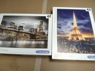 Pack 19 Puzzles Educa 1000 Piezas