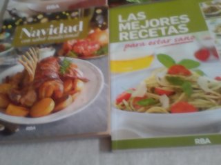 Libros de cocina sana RBA