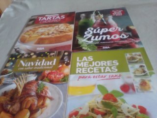 Libros de cocina sana RBA