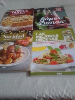 Libros de cocina sana RBA