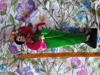 Figura tradicional coreana Hanbok