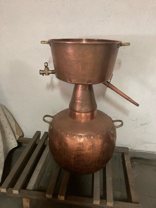 Alquitara Alambique Cobre