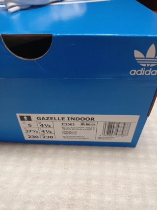 Adidas Gazelle Talla 37 1/3 Rojas