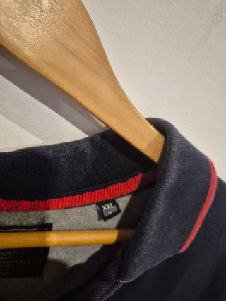 Polo Helio Police Hombre Azul Marino