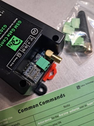 Controlador GSM G202Plus para Puerta automática