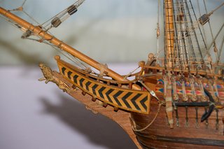 Lote 3 Maquetas Navales Madera