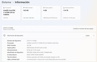 PC Gaming eSports i7 6700K, 16GB RAM, R9 290 4GB