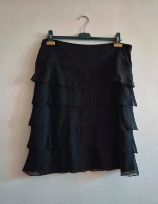 Conjunto El Corte Inglés Negro Volantes