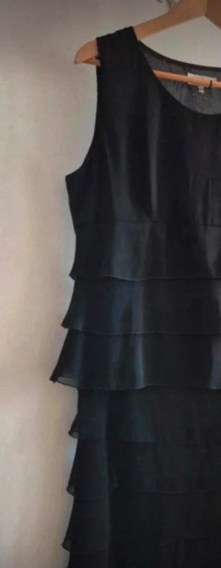 Conjunto El Corte Inglés Negro Volantes