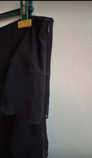 Conjunto El Corte Inglés Negro Volantes
