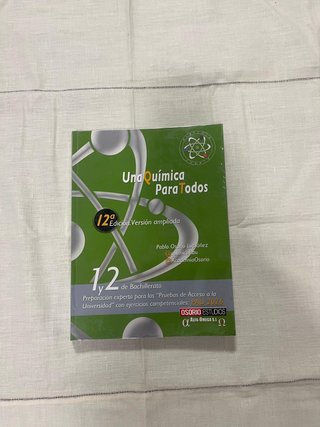 Libro Una Química Para Todos