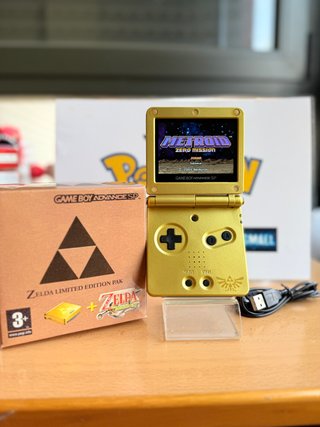 GameBoy Advance SP Edición Limitada Zelda IPS5