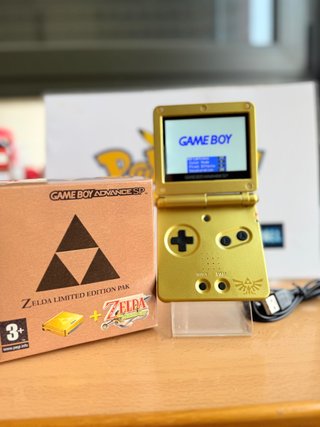 GameBoy Advance SP Edición Limitada Zelda IPS5