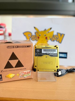 GameBoy Advance SP Edición Limitada Zelda IPS5