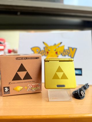 GameBoy Advance SP Edición Limitada Zelda IPS5