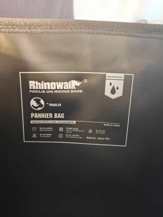 Bolsa de viaje Rhinowall Negro