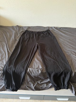 Pantalón jogger Bershka negro XL