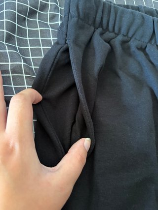 Pantalón jogger Bershka negro XL