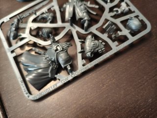 Bibliotecario Phobos Marines en matriz Warhammer
