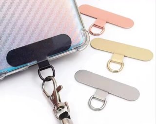 2 Piezas para Colgar Teléfono (Oro Rosa y Dorado)