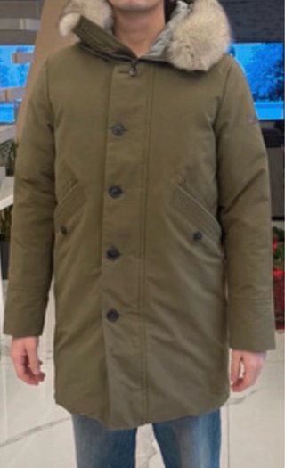 Peuterey Parka Uomo Verde Taglia M