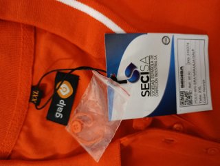 Polo Naranja T.XXL
