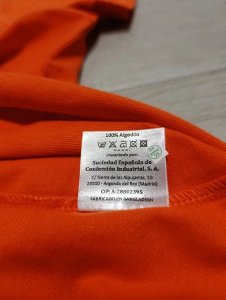 Polo Naranja T.XXL