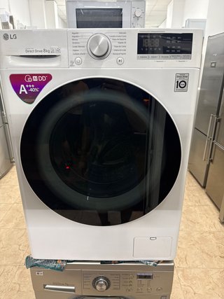 Lavadora LG Direct Drive 8kg A+++ -40%