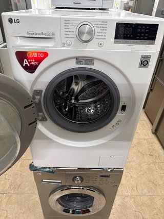 Lavadora LG Direct Drive 8kg A+++ -40%