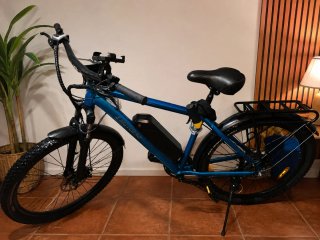 Bicicleta Eléctrica E Motorad Azul. Precio negocia