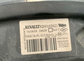 Faro derecho renault 8200183921 kangoo i 1.5 58484