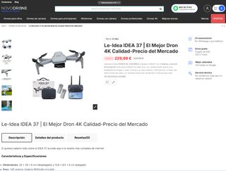Dron IDEA 37 Gris