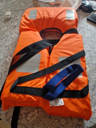 4 Chalecos Salvavidas Naranja