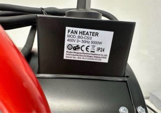 Calefactor Industrial RS PRO 5000W