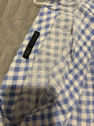 Top Zara Cuadros Vichy Tirantes