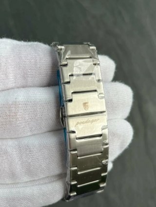 Reloj Hombre Negro y Plateado