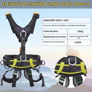 Arnés Integral Escalada Desmontable SOB