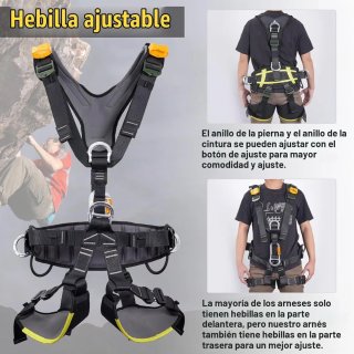 Arnés Integral Escalada Desmontable SOB