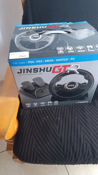 Volante y Pedales Jinshu GTR PS4/PS3/XBOX