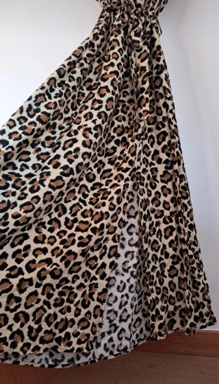 Vestido leopardo Talla M #Zara