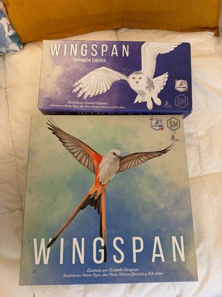 Cajas Vacías Wingspan y Expansión América