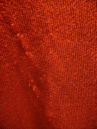 Jersey mujer rojo manga francesa